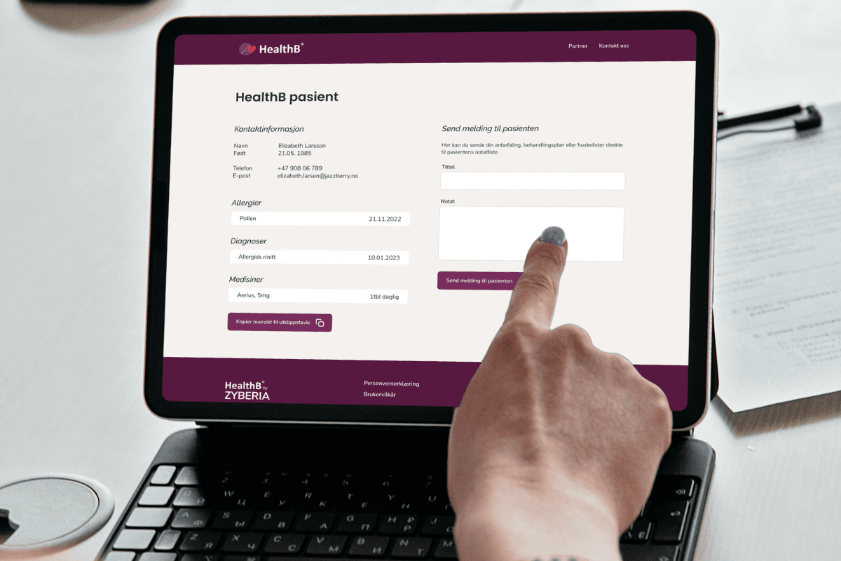 HealthB Pro bilde 2 HealthB Pro bilde 2